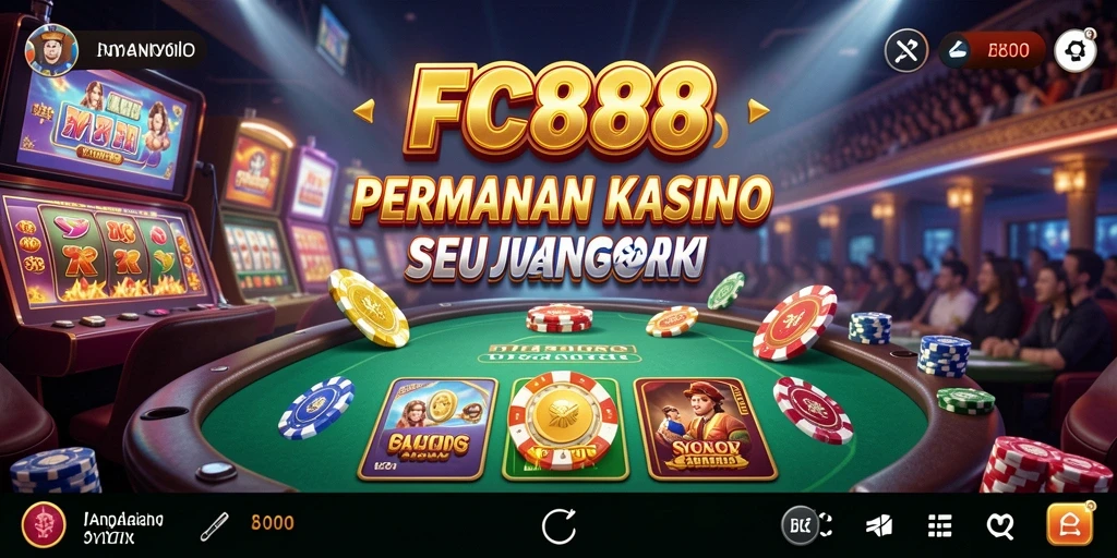 Tampilan gameplay Kasino yang seru dan menarik di FC888.