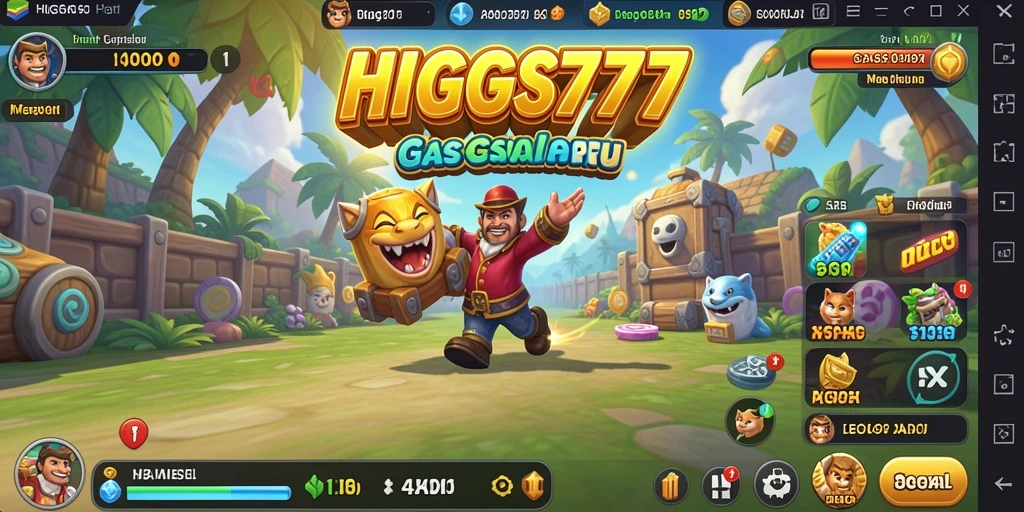 Tampilan gameplay HIGGS777 yang menarik dan mengasyikkan.