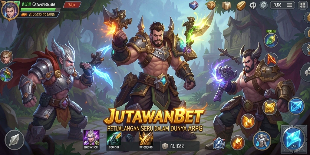Gameplay seru JUTAWANBET dengan pertarungan epik dan karakter menarik.