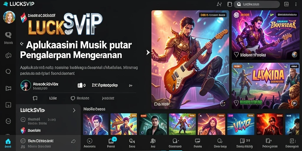 Tampilan gameplay LUCKSVIP yang seru dan interaktif.