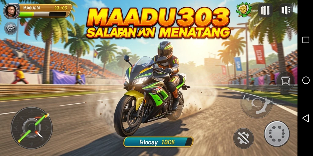 Screenshot dari gameplay <strong>MADU303</strong> yang menegangkan dan penuh aksi.
