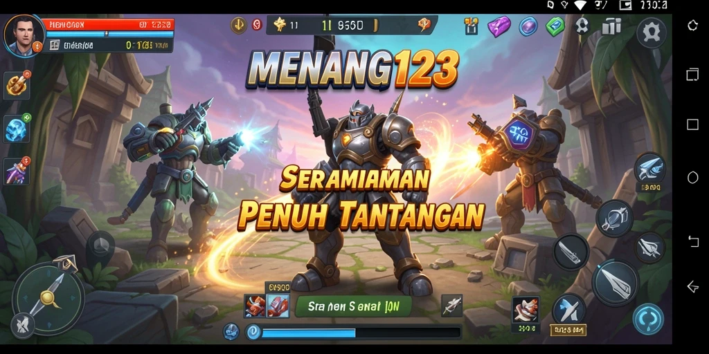 Screenshot MENANG123 menunjukkan aksi strategi yang mendebarkan.