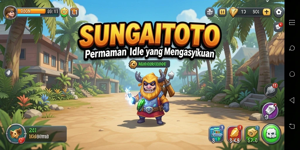 Tampilan gameplay SUNGAITOTO yang menarik dan menyenangkan.